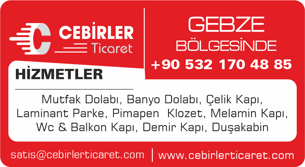 Gebze Sıfır Mutfak Dolabı Çelik ve Pimapen Kapılar