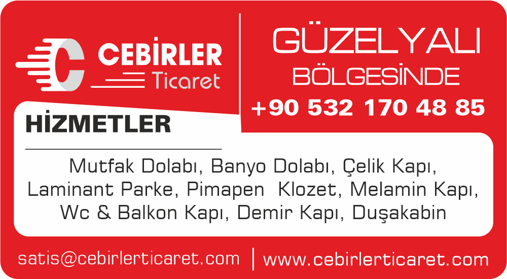 Güzelyalı Sıfır Mutfak Dolabı Çelik ve Pimapen Kapılar