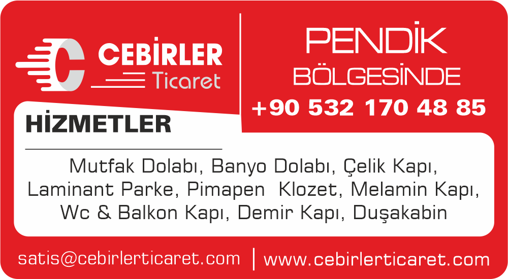 Pendik Sıfır Mutfak Dolabı Çelik ve Pimapen Kapılar